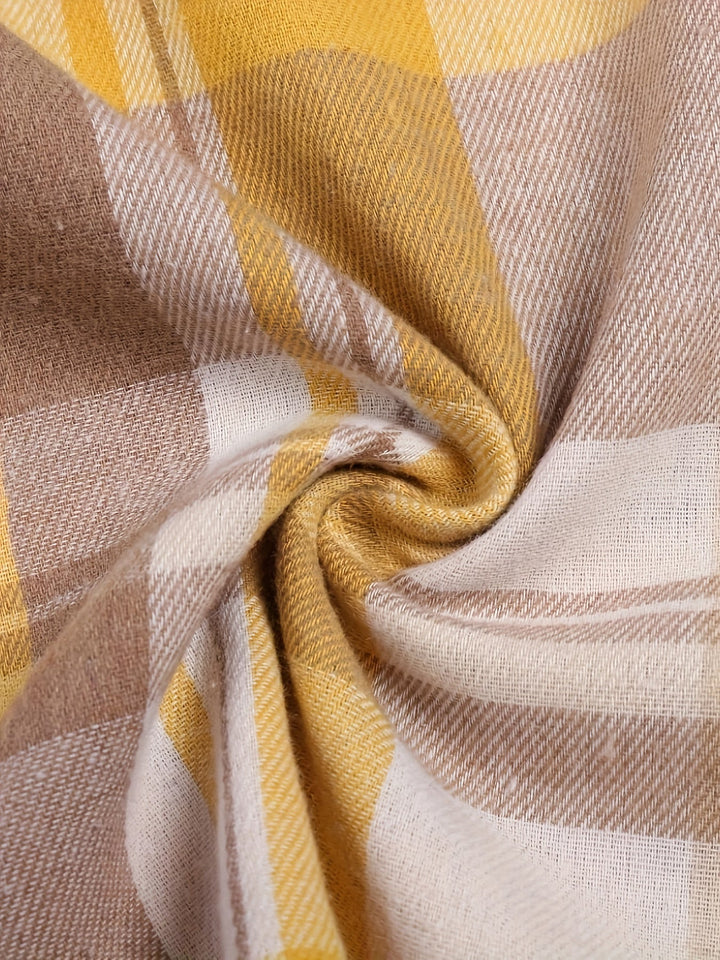 Nadira - Let gingham-ternet skjorte