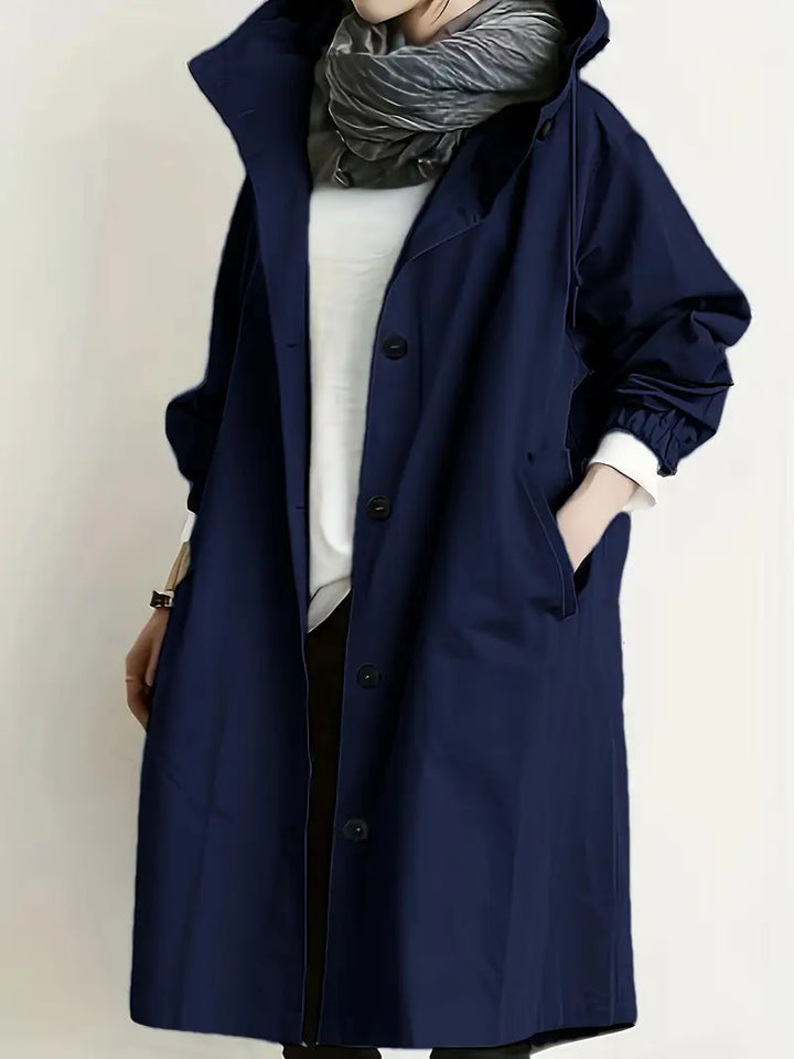 Lyonesse - Vandafvisende oversize trenchcoat