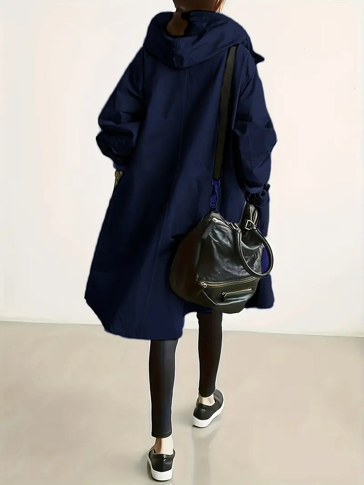 Lyonesse - Vandafvisende oversize trenchcoat