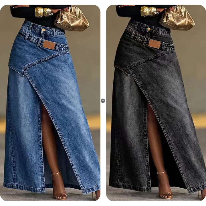 Anella - Vintagevasket Maxinederdel