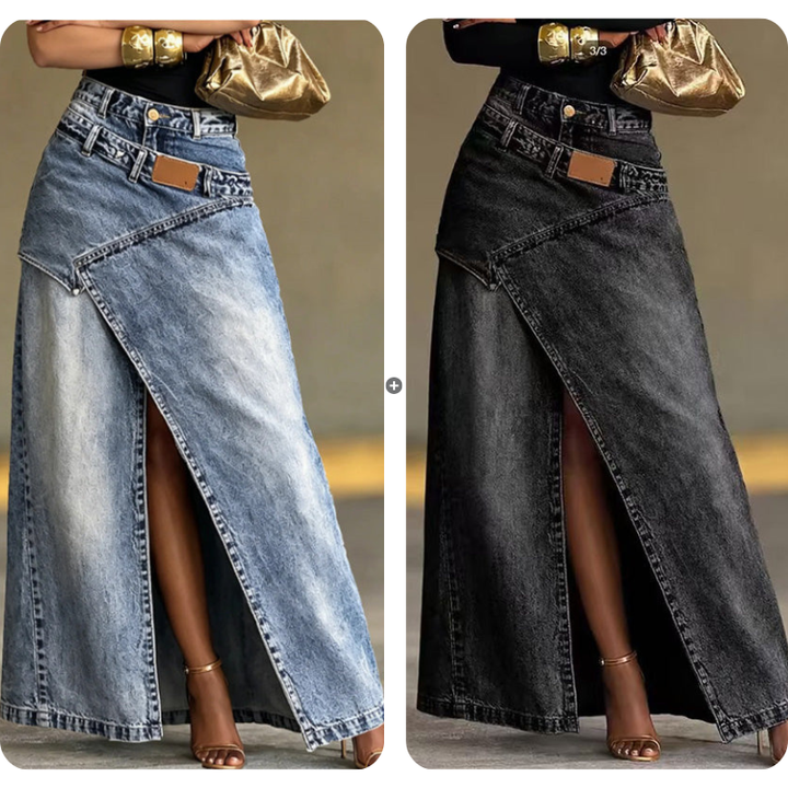 Anella - Vintagevasket Maxinederdel