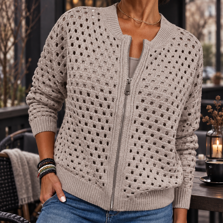 Auden - Blød strikcardigan