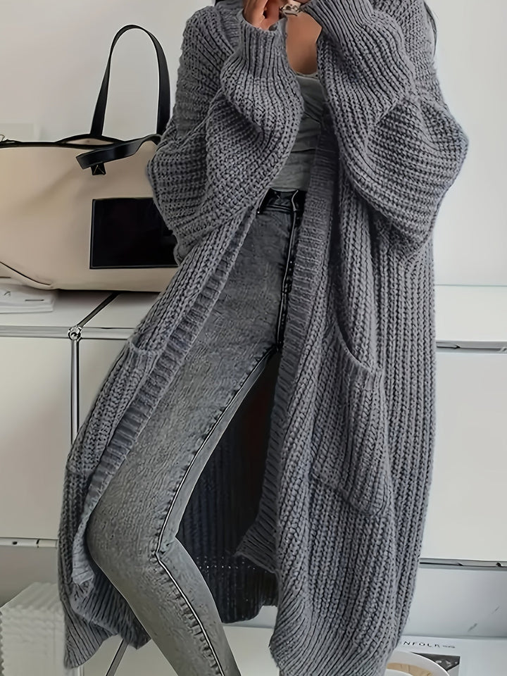 Rosalienne - ultrablød lang cardigan