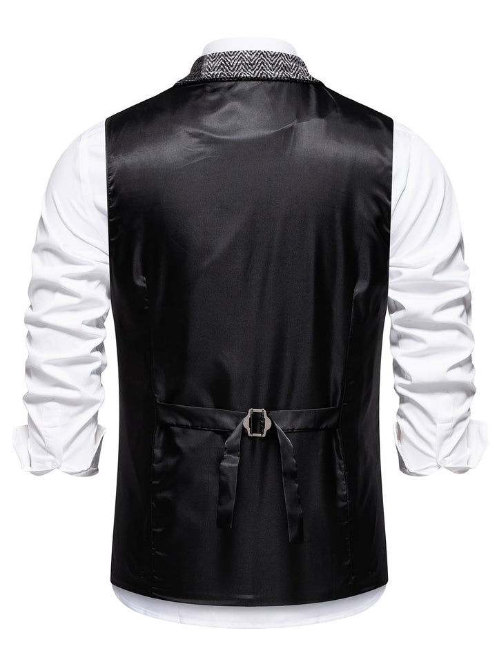 Ellis - Fiskebensmønstret vest