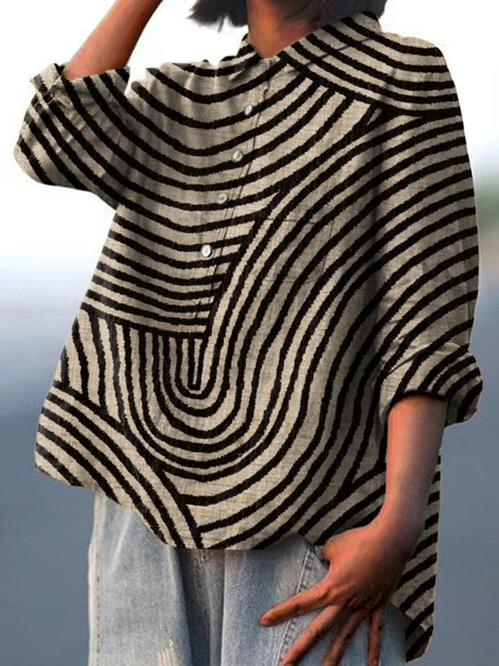 Primrose - kunstnerisk langærmet bluse
