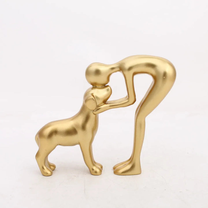 Avaloria - Hjertevarm hundeelskende figurin