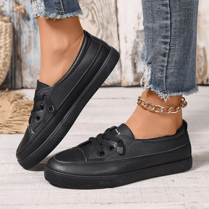 Elowise - Polstrede sneakers med snørebånd