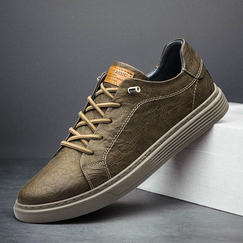 Braelon - Teksturerede lavskaftede sneakers