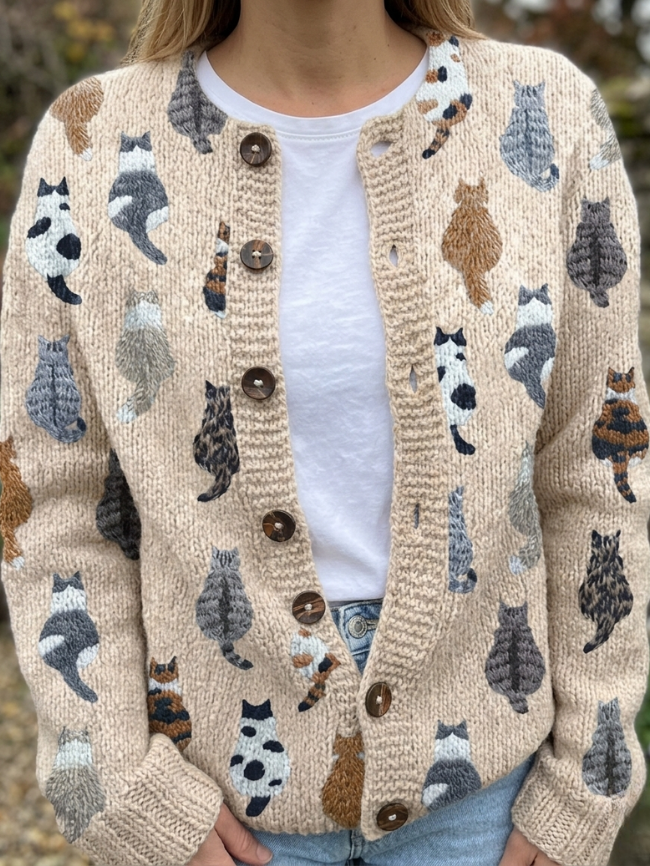 Prisca - Soft touch-cardigan