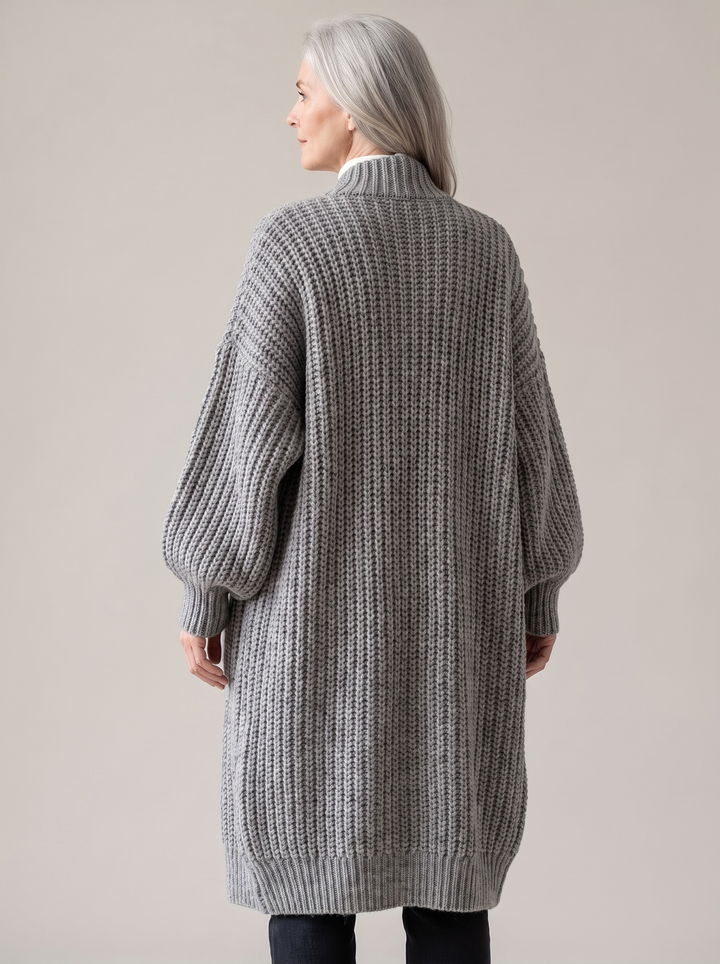 Rosalienne - ultrablød lang cardigan