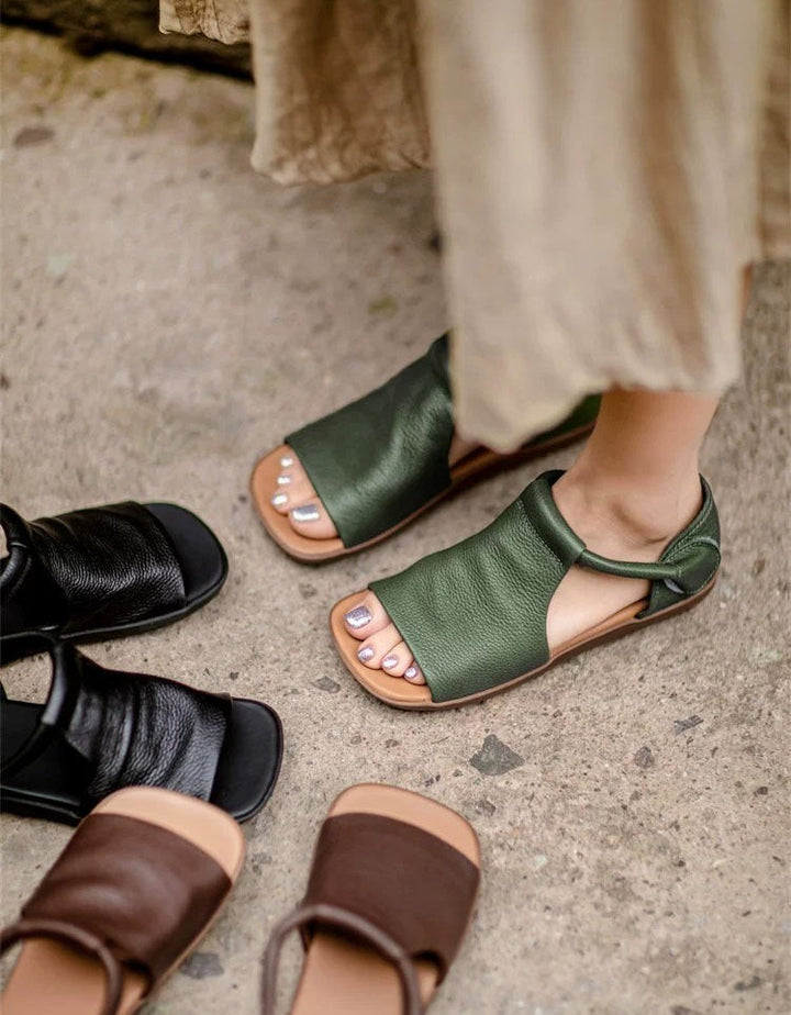 Fiorelle - Teksturerede sandaler med åben tå