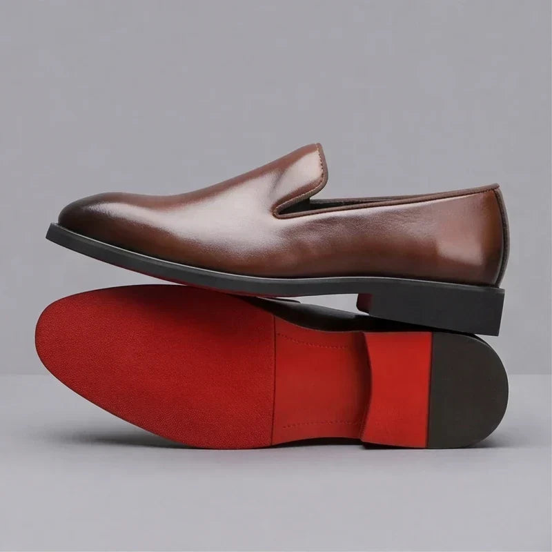 Dougie - Loafers med rød sål