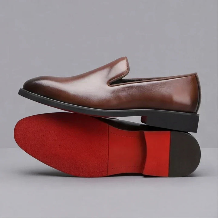 Dougie - Loafers med rød sål