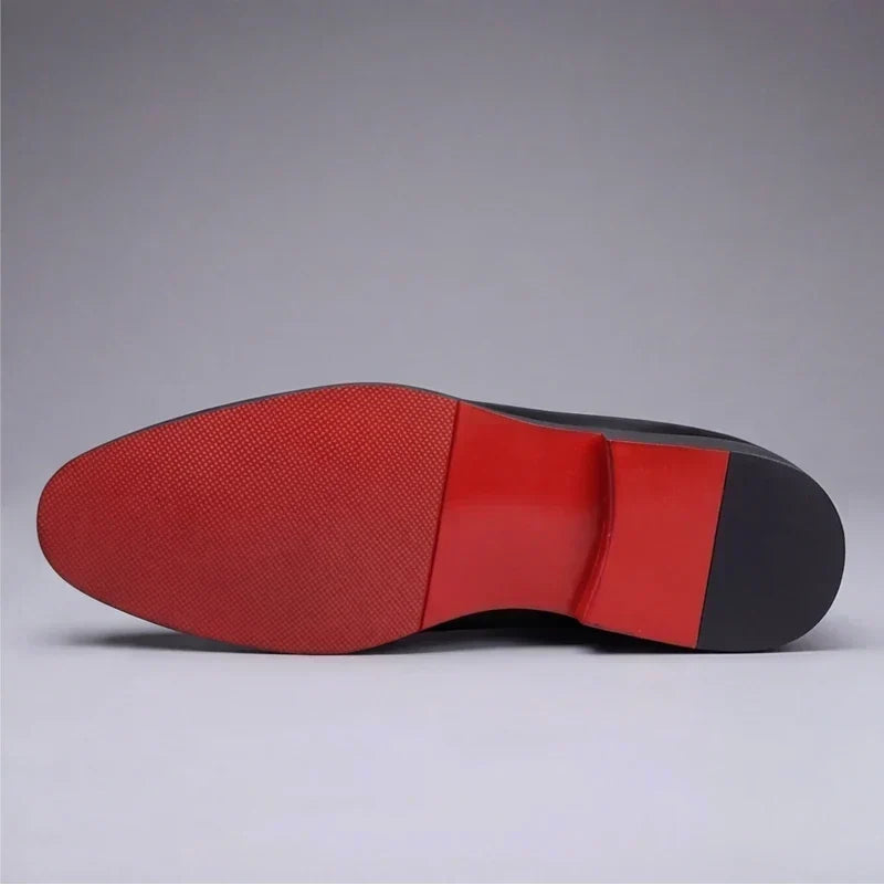 Dougie - Loafers med rød sål