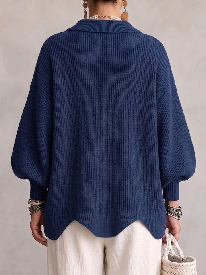 Kaelinae - Kraftig oversize cardigan