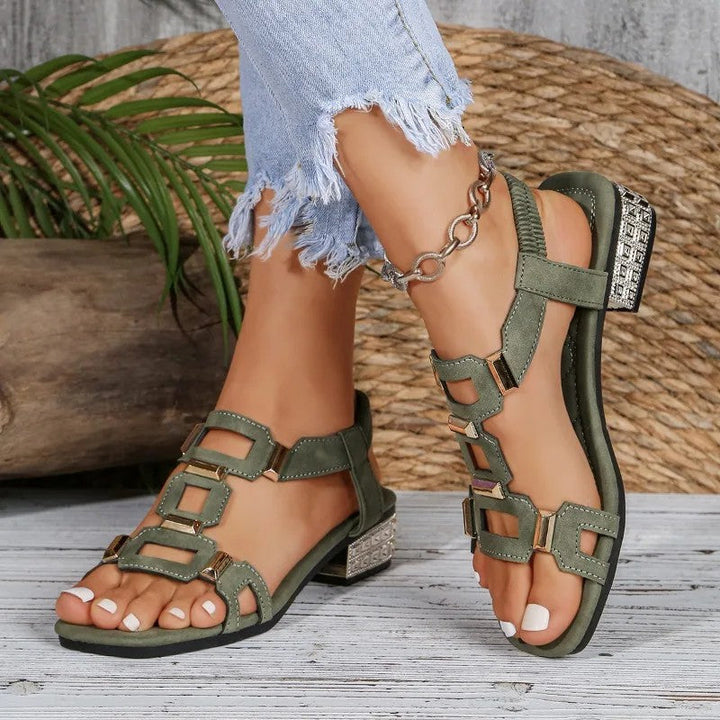 Jessalina - raffinerede slingback-ballerinaer