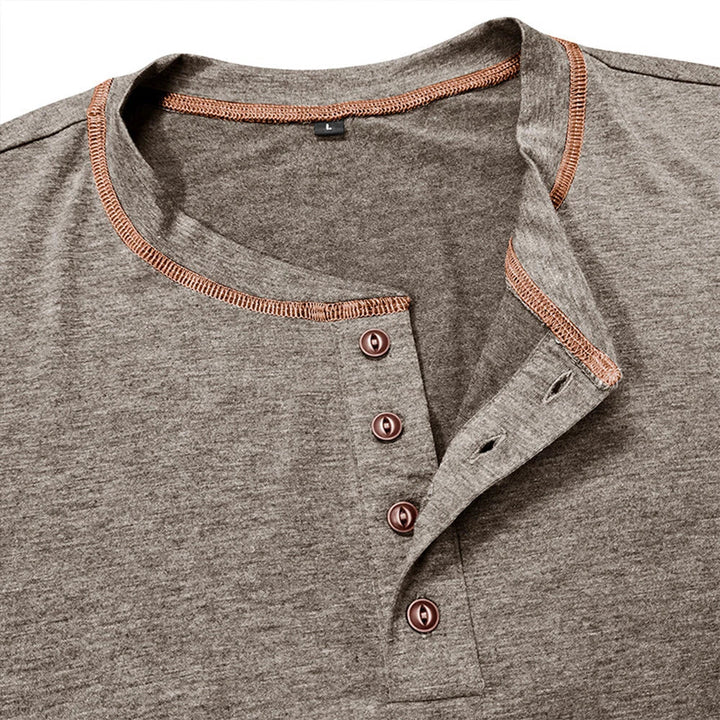 Bardwell - ultrablød Henley T-shirt