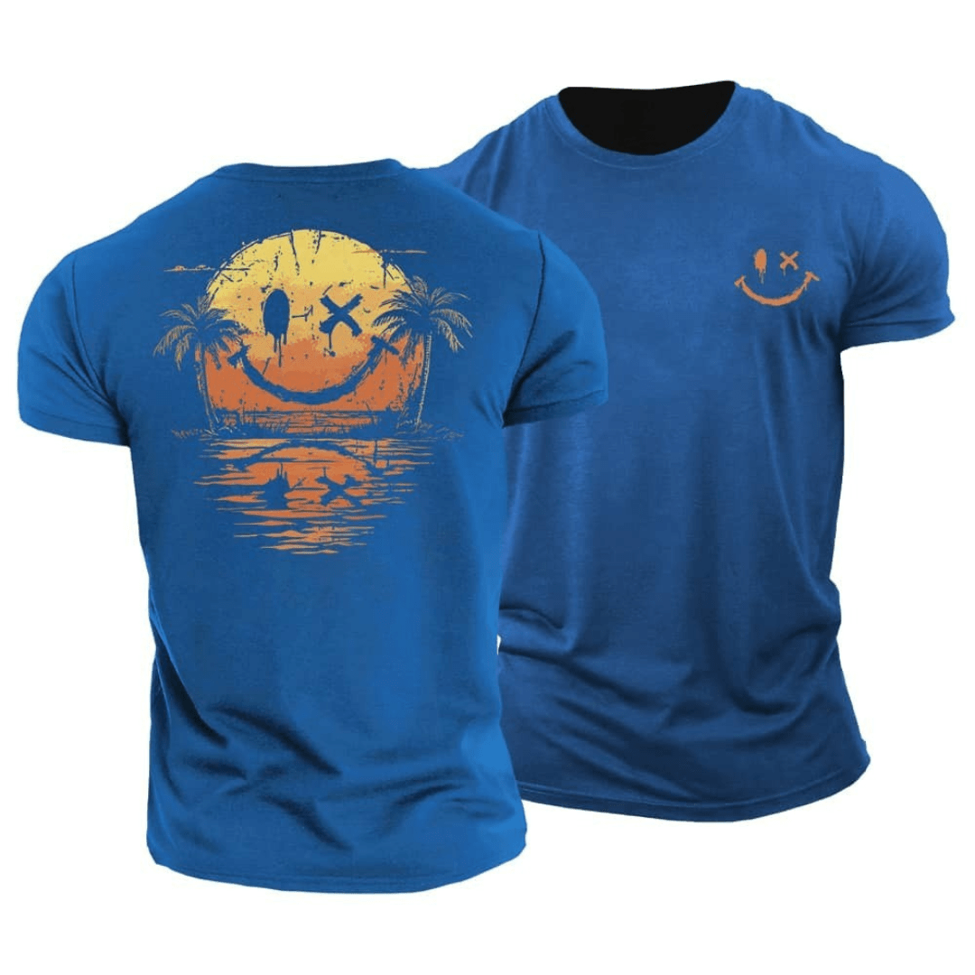 Dunmore - grafisk soft-touch T-shirt