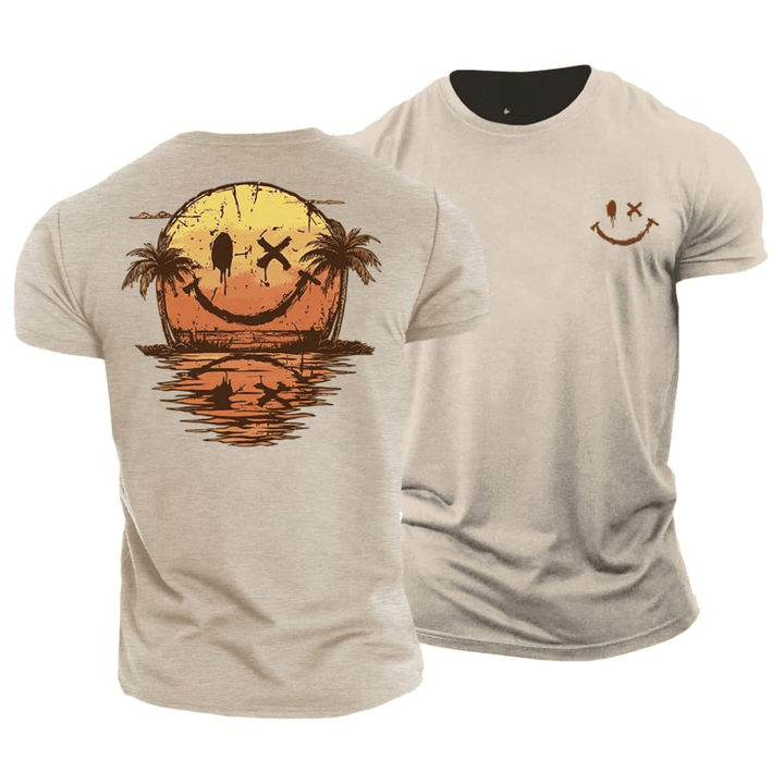 Dunmore - grafisk soft-touch T-shirt