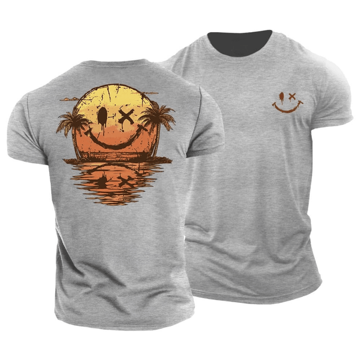 Dunmore - grafisk soft-touch T-shirt