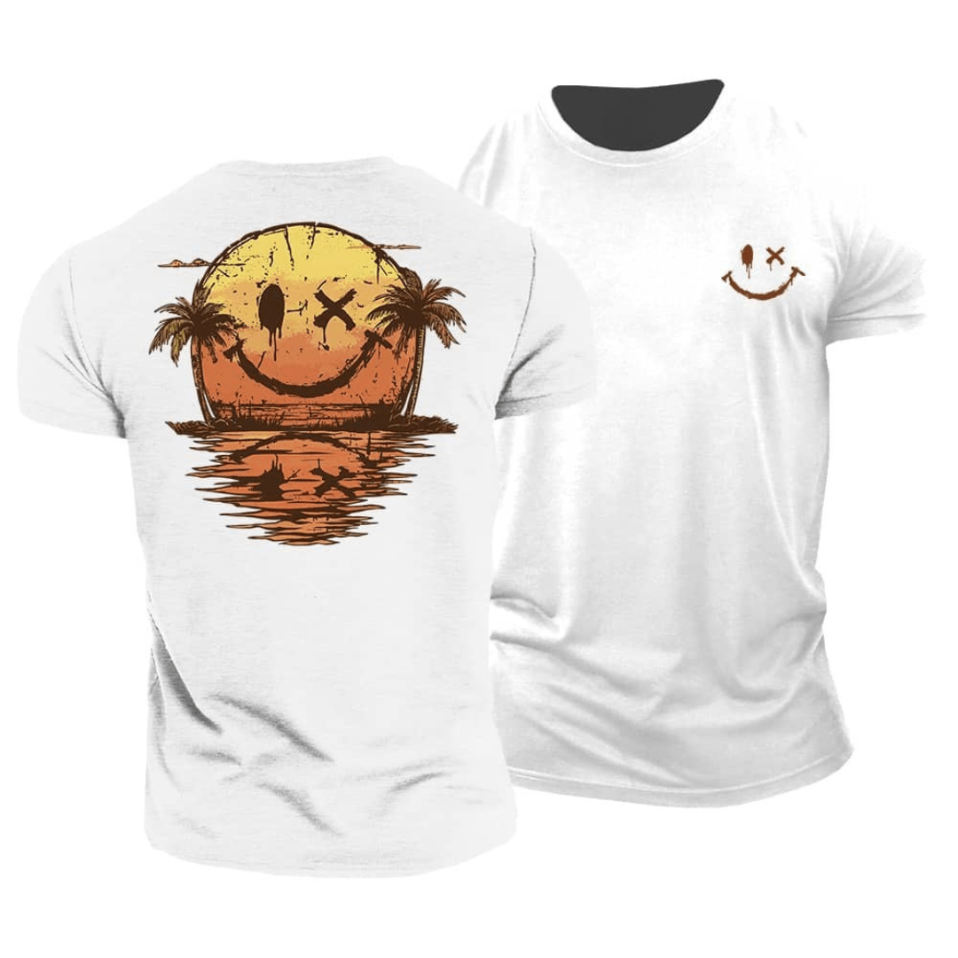 Dunmore - grafisk soft-touch T-shirt