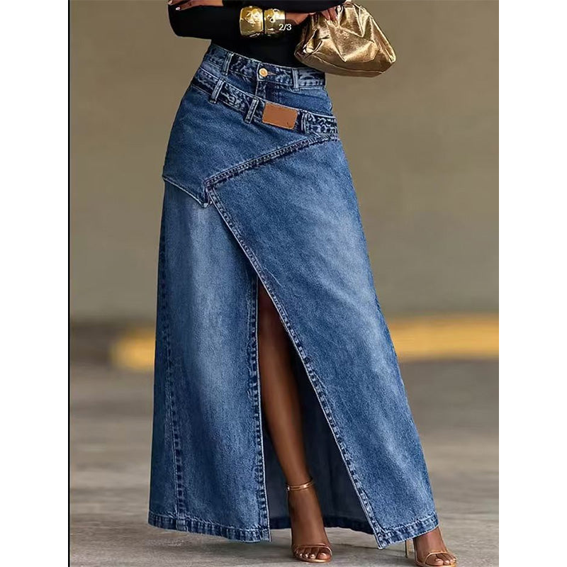 Anella - Vintagevasket Maxinederdel