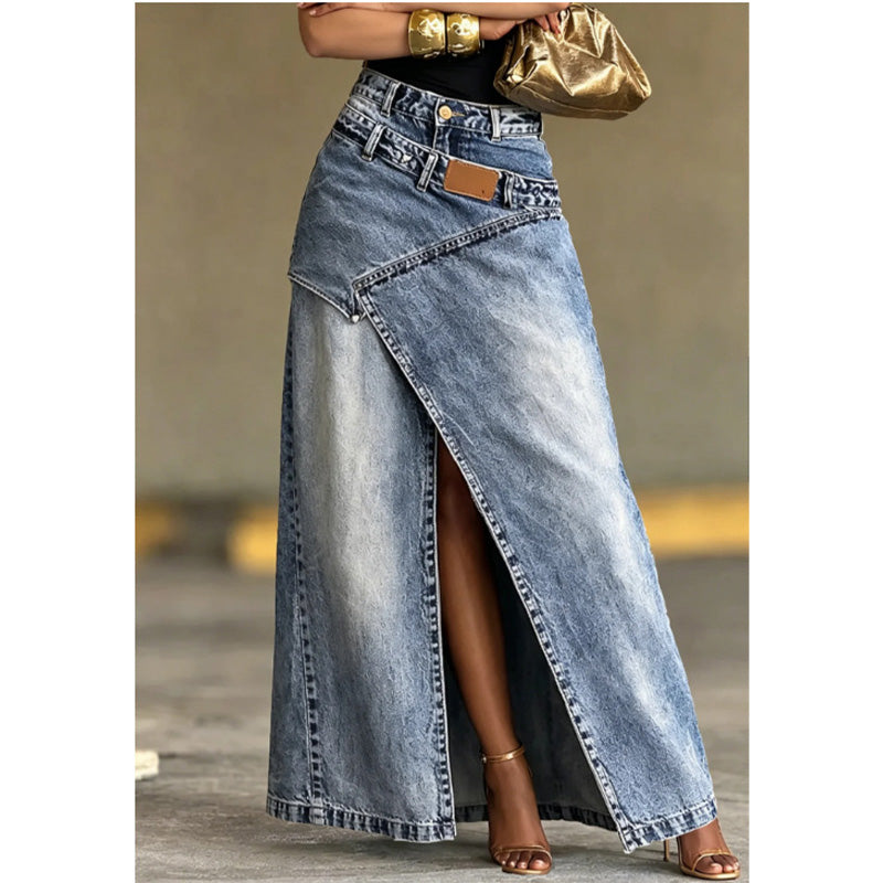 Anella - Vintagevasket Maxinederdel