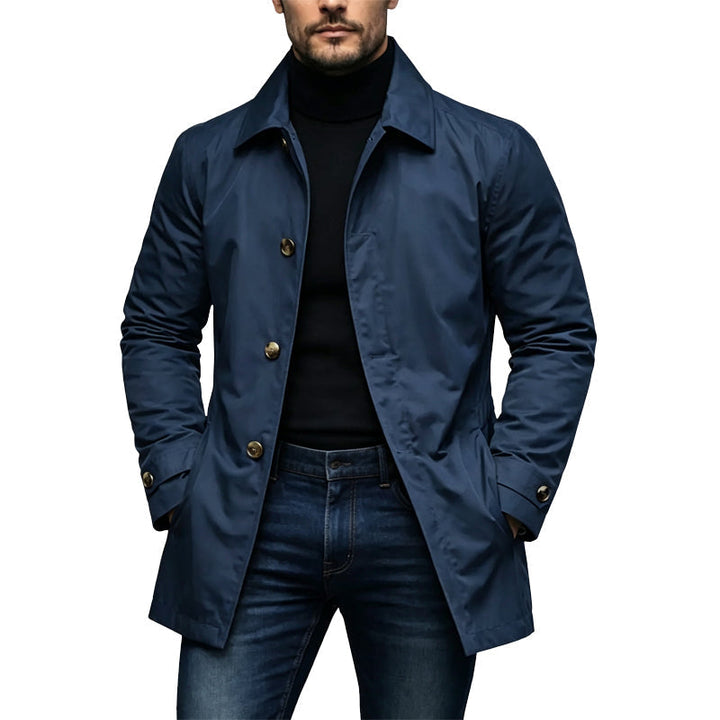 Cassius - Vandtæt mellemlang trenchcoat